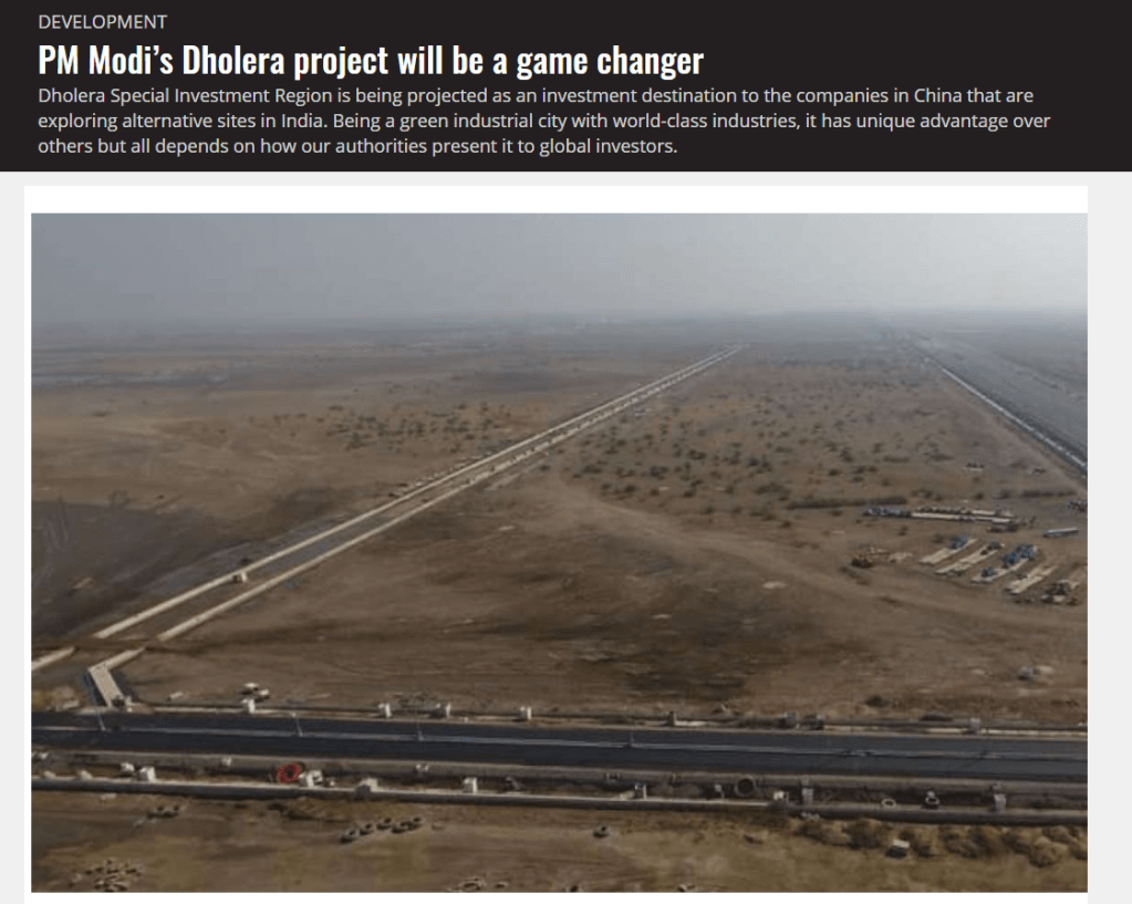 PM Narendra Modi's Dholera Project will be a game changer