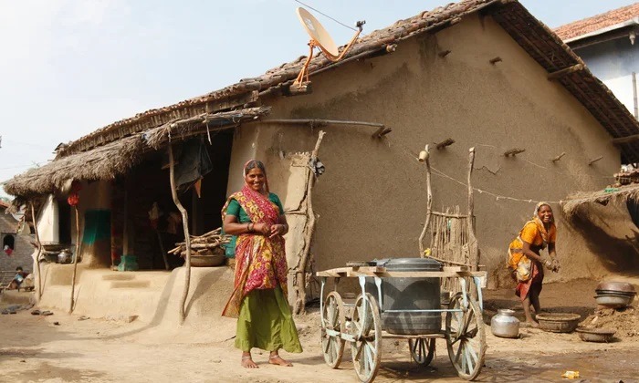 Local lady at Dholera